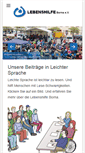 Mobile Screenshot of lebenshilfe-borna.de
